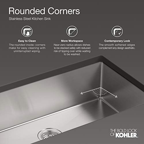 Kohler K-5284-NA, Large/Medium (No Tall Apron)