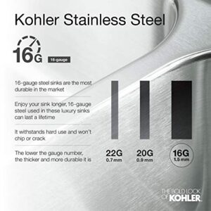 Kohler K-5284-NA, Large/Medium (No Tall Apron)