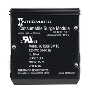 intermatic imodule™ ig120rsm10k replacement module for smart guard whole home surge protector