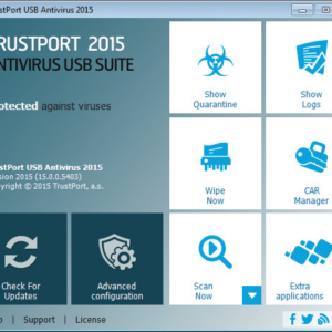 TrustPort USB Antivirus 2015 - 1 User [Download]