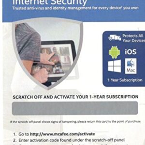 McAfee Internet Security Activation Key