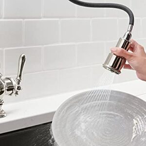 KOHLER 99259-VS Artifacts Kitchen Faucet, 17.63 x 4.31 x 8.50 inches, Vibrant Stainless