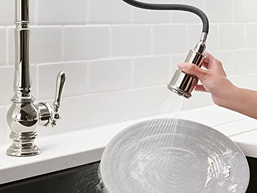 KOHLER 99259-VS Artifacts Kitchen Faucet, 17.63 x 4.31 x 8.50 inches, Vibrant Stainless