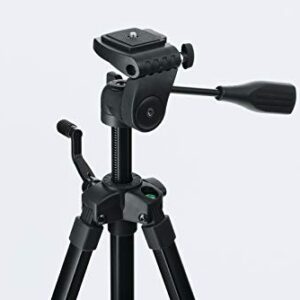 Bosch BT150 Compact Tripod with Extendable Height for Use with Line Lasers, Point Lasers, and Laser Distance Tape Measuring Tools, Black