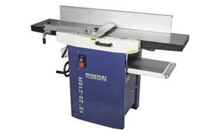 rikon power tools 25-210h 12-inch planer/jointer with helical head