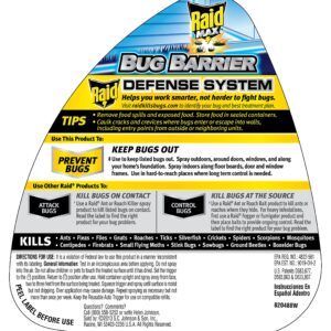 Raid 10191500 MAX Bug Barrier, Pack - 1, 30oz Trigger