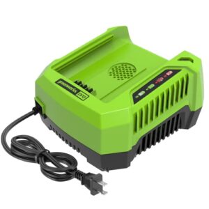 greenworks pro 80v rapid charger (genuine greenworks charger)