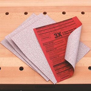 Norton Abrasives - St. Gobain, ProSand 9 in. x 11 in., Sanding Sheets 400G - 20 Pack