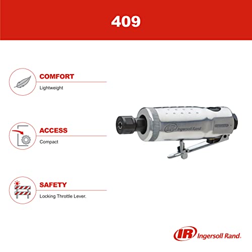 Ingersoll Rand 409 Air Die Grinder, 27000 RPM, 0.5HP, Inline