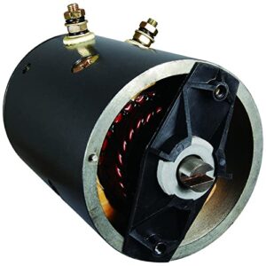 oeg parts - snow plow motor compatible with fisher & western horizontal mounting 46-4175 4 field coils mue6202a mue6202as 66503 21500