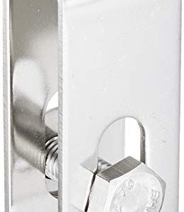 TRUSCO TGCD-2-55 Stainless Steel Grating Clip, GCD Shape, Compatible Height 0.7-1.5 inches (18-38 mm)