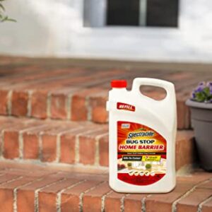 Spectracide Bug Stop Home Barrier Spray, Kills Ants, Roaches and Spiders On Contact, Indoor and Outdoor Insect Control, 1.33 Gallon