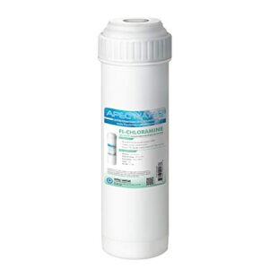 apec water systems fi-chloramine chloramine/hydrogen sulfide reduction water filter with 10" industry standard size (replace ro 3rd stage filter)