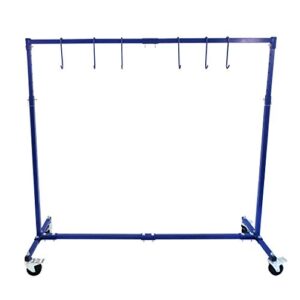 astro pneumatic tool 7306 adjustable 7 foot paint hanger , blue