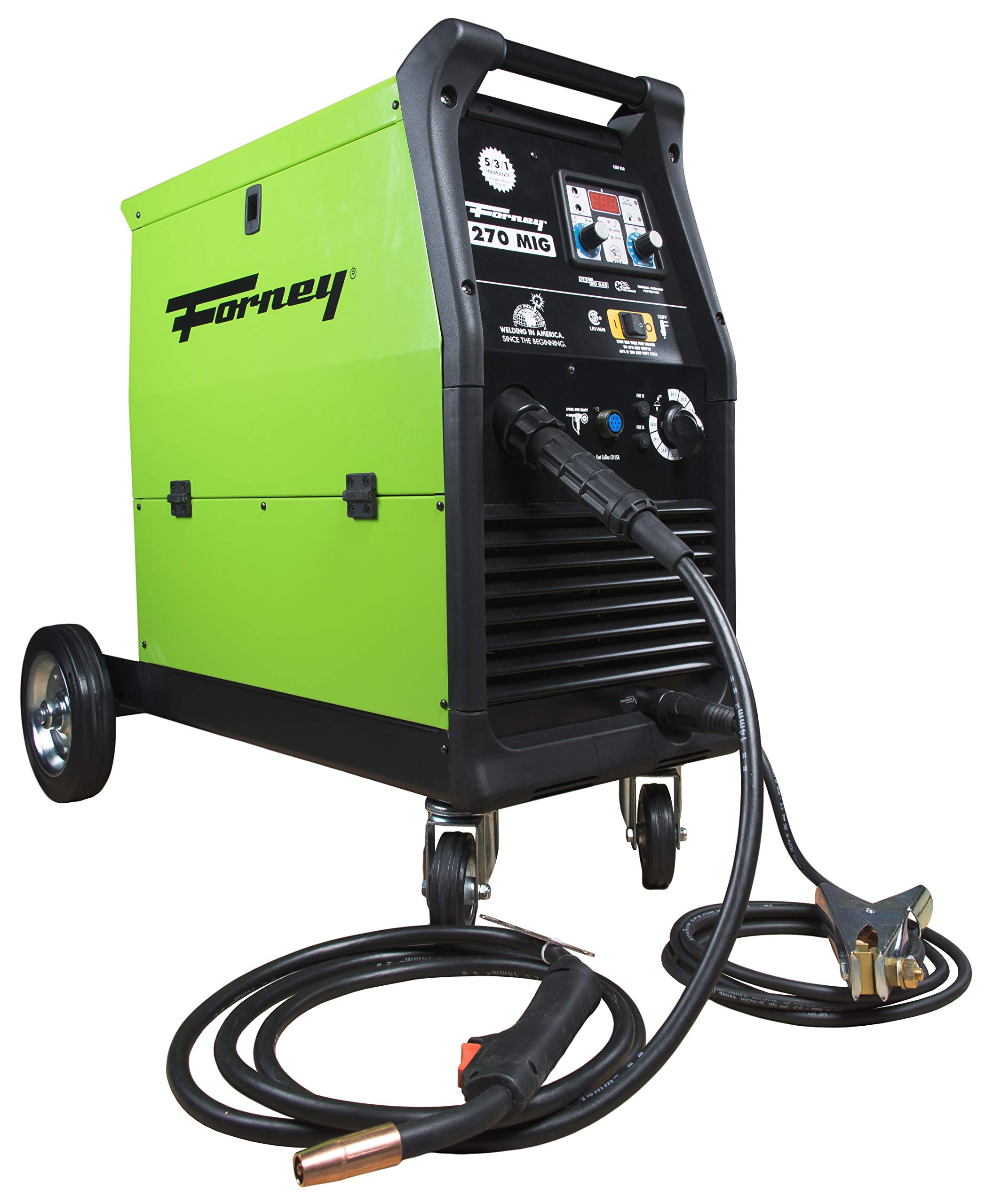 Forney 319 270-Amp MIG Welder, 230-Volt , Green