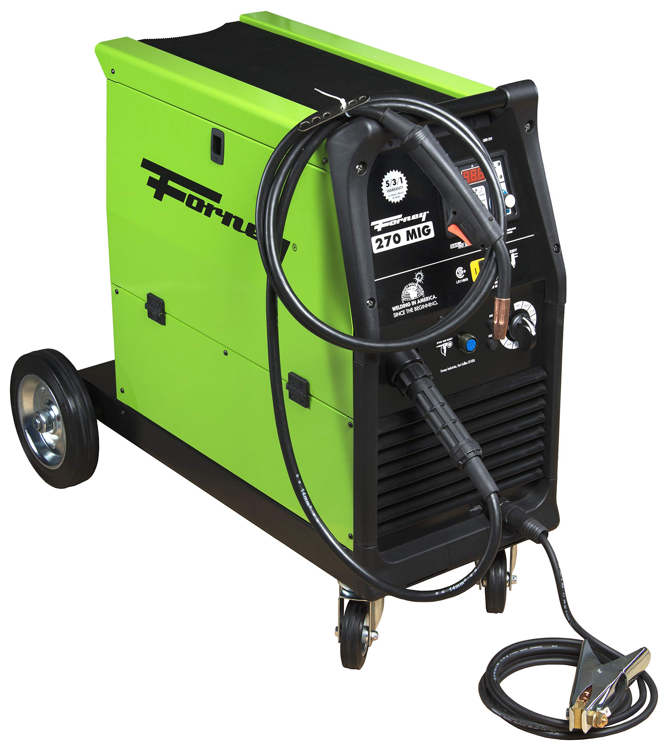 Forney 319 270-Amp MIG Welder, 230-Volt , Green