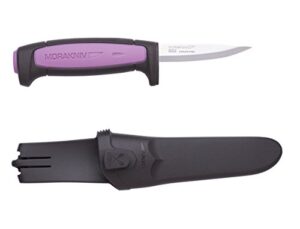 morakniv craftline precision trade knife with sandvik stainless steel blade and combi-sheath, 3.0-inch (m-12247)