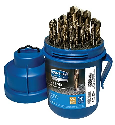 Century Drill & Tool 26929 Cobalt Drill Bit Set, 29 Piece