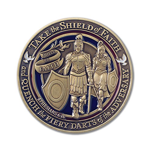 Faith (Armor of God) Challenge Coin · Faith in God Challenge Coin