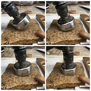 JINGLING 63mm 2-1/2" inch Diamond Drill Bit Tile Hole Saw for Glass Ceramic Stone