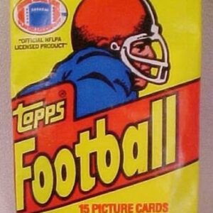 1981 TOPPS FOOTBALL SEALED WAX PACK 15 CARDS CHANCE OF GETTING A JOE MONTANA ROOKIE