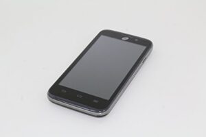 zte majesty z796c - 4gb - black smartphone - carrier locked to straight talk