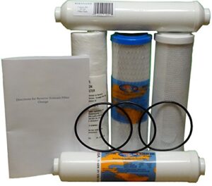 custom ro et 6500 6 stage reverse osmosis replacement filter pack