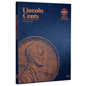 whitman us lincoln cent coin folder volume 3 1975 - 2013 #9033