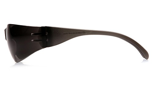 (12 Pair) Pyramex Intruder Glasses Gray Frame/Gray-Hardcoated Lens (S4120S)