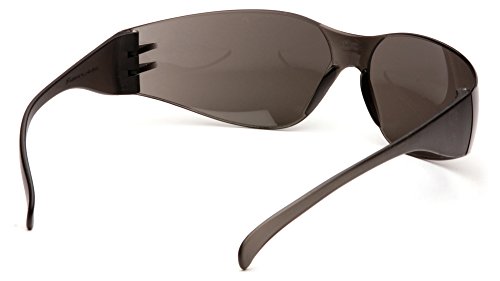 (12 Pair) Pyramex Intruder Glasses Gray Frame/Gray-Hardcoated Lens (S4120S)