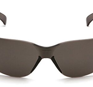 (12 Pair) Pyramex Intruder Glasses Gray Frame/Gray-Hardcoated Lens (S4120S)