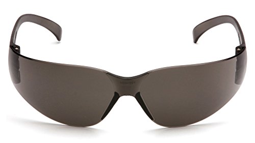 (12 Pair) Pyramex Intruder Glasses Gray Frame/Gray-Hardcoated Lens (S4120S)