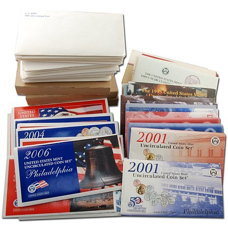 1968 PD to 2009 US Mint Set Collection - First 40 Years - Complete P&D Sets - Collection US Mint Uncirculated - Original Mint Packaging -