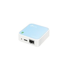 TP-Link N300 Wireless Portable Nano Travel Router(TL-WR802N) - WiFi Bridge/Range Extender/Access Point/Client Modes, Mobile in Pocket