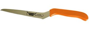 berox 5 inches blade kitchen cutting slicing knife offset handle (orange)