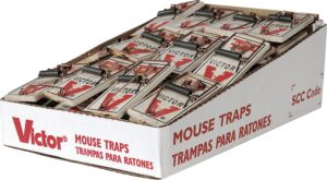 victor pest metal pedal mouse trap bulk 72 count [set of 72]72