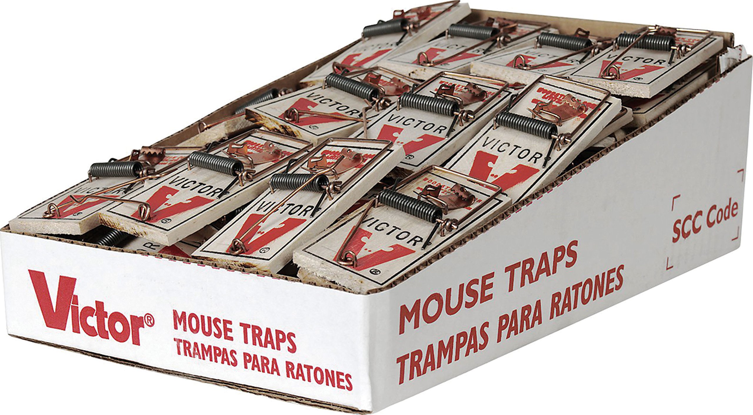 Victor Pest Metal Pedal Mouse Trap Bulk 72 Count [Set of 72]72