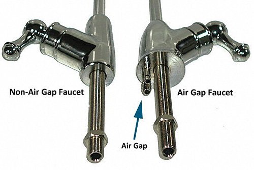 Oil Rubbed Bronze Reverse Osmosis Air Gap Faucet Lead-Free 100% Safe by KleenWater Tall Loop Style fits 1/4" and 3/8" Tube, IAPMO Certified