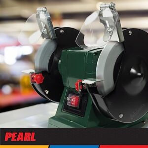 Pearl Abrasive BG610120 Green Silicon Carbide Bench Grinding Wheel with C120 Grit