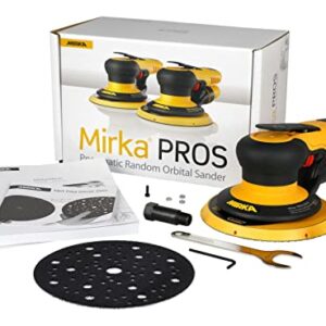 Mirka MRP-650CV Pneumatic Sander, Yellow, Black