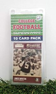 florida st seminoles- (10) card pack college football different fsu superstars starter kit! comes in souvenir case! great mix of modern & vintage players for the super seminoles fan! by 3bros