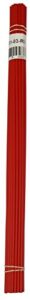 polypropylene plastic welding rod, 1/8" diameter, 30 ft, red