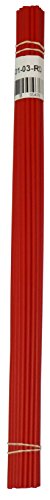 Polypropylene Plastic Welding Rod, 1/8" Diameter, 30 Ft, Red