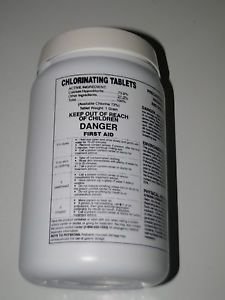 Chlorine Well/Pool SANITIZER PELLETS (2X) PENTAIR LP-3000 LANDOMATIC Dry CHLORINATOR