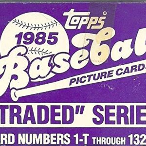 1985 Topps Traded Set Complete M (Mint)