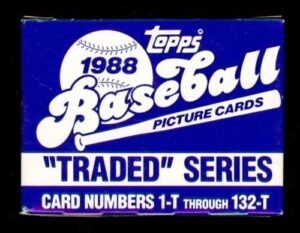 1988 topps traded set complete m (mint)