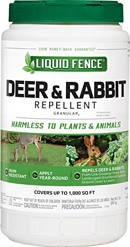 Liquid Fence Deer & Rabbit Repellent Granular, 2-Pound, 6-Pack, Plain