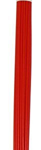 Polyethylene (LDPE) Plastic Welding Rod, 1/8" Diameter, 30 Ft, Red