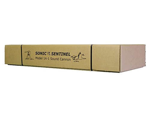 Sonic Sentinel M14-1 Propane Sound Cannon & Tripod + Remote Control Gray