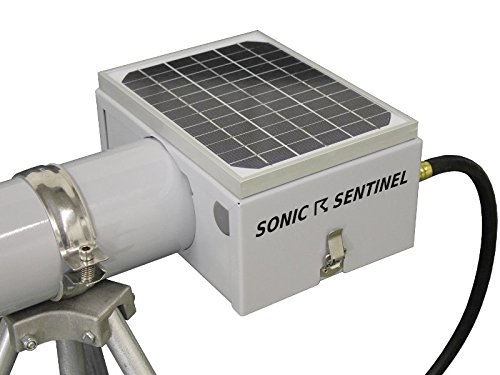 Sonic Sentinel M14-1 Propane Sound Cannon & Tripod + Remote Control Gray